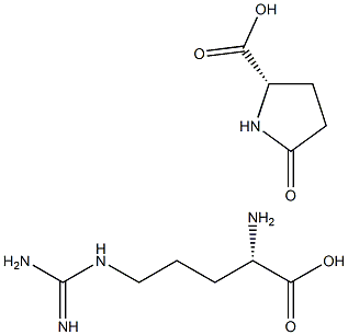 L-精氨酸焦谷氨酸 结构式