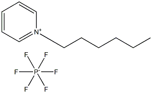N-己基吡啶六氟磷酸盐 结构式