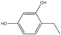 4-乙苯-1,3-二醇 结构式
