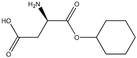 D-天门冬氨酸环己基酯 结构式