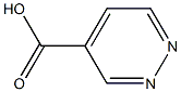 哒嗪-4-甲酸 结构式