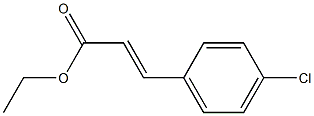 对氯肉桂酸乙酯 结构式