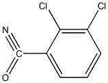 2,3-二氯苯甲酰腈 结构式