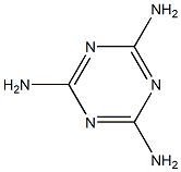 三聚氰铵 结构式