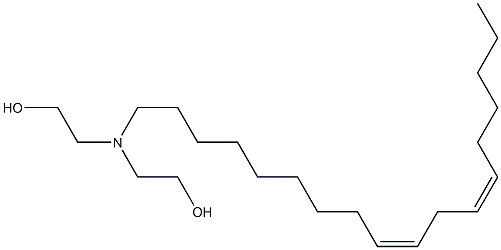 亚油酰二乙醇胺 结构式