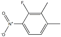 2-Fluoro-3,4-dimethyl-1-nitrobenzene 结构式