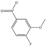 3-Methoxy-4-fluoronitrobenzene 结构式