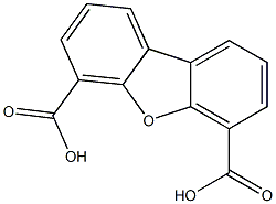 dibenzofuran-4,6-dicarboxylic acid 结构式