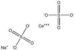 sodium cerium sulfate 结构式