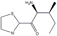 isoleucyl-thiazolidide 结构式