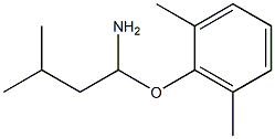 1-(2,6-dimethylphenoxy)-2-isopropylethanamine 结构式