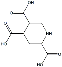 2,4,5-piperidinetricarboxylic acid 结构式