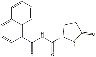 pyroglutamyl-naphthylamide 结构式