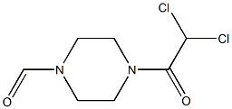 1-formyl-4-dichloroacetylpiperazine 结构式