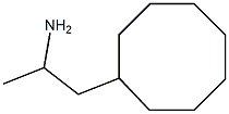 1-CYCLOOCTYL-2-AMINOPROPANE 结构式