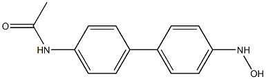 4'-(PARA-(HYDROXYLAMINO)PHENYL)-ACETANILIDE 结构式