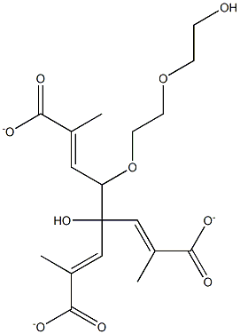 TRIETHYLENEGLYCOLTRIMETHACRYLATE 结构式