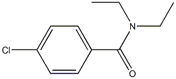 PARA-CHLORO-N,N-DIETHYLBENZAMIDE 结构式