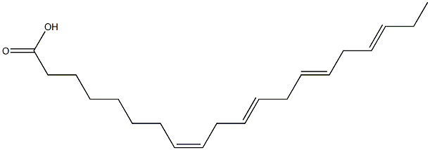 CIS-8,11,14,17-EICOSATETRAENOICACID 结构式