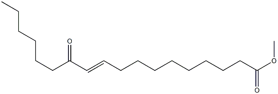 TRANS-10-OCTADECENOICACID,12-OXO-,METHYLESTER 结构式