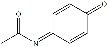 N-ACETYL-PARA-BENZOQUINONEIMINE 结构式