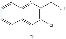 DICHLOROHYDROXYMETHYLQUINOLINE 结构式