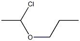 1-(1-CHLOROETHOXY)PROPANE 结构式