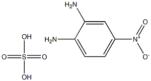 4-NITRO-ORTHO-PHENYLENEDIAMINESULFATE 结构式
