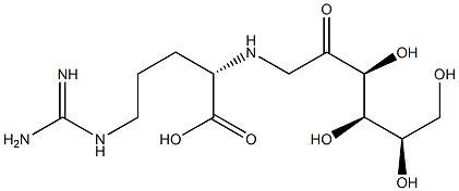 FRUCTOSYLARGININE 结构式