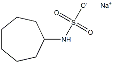 SODIUMCYCLOHEPTYLSULPHAMATE 结构式