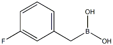 3-fluorobenzylboronic acid 结构式