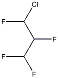 3-Chloro-1,1,2,3-tetrafluoropropane 结构式