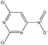 2,4-Dichloro-6-nitropyrimidine 结构式