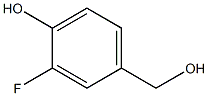 3-FLUORO-4-HYDROXYBENZYL ALCOHOL 结构式