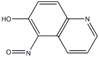 6-Hydroxy-5-nitrosoquinoline 结构式