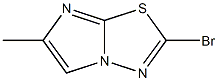 2-BROMO-6-METHYLIMIDAZO[2,1-B][1,3,4]THIADIAZOLE 结构式