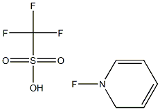 1-FLUORO PYRIDINE TRIFLUORO METHANESULFONATE 结构式