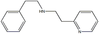 N1-[2-(2-pyridyl)ethyl]-2-phenylethan-1-amine 结构式