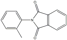 2-(2-methylphenyl)-1H-isoindole-1,3(2H)-dione 结构式