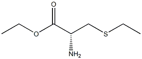 (R)-ethyl 2-amino-3-(ethylthio)propanoate 结构式