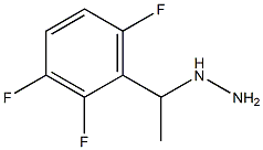 1-(1-(2,3,6-trifluorophenyl)ethyl)hydrazine 结构式