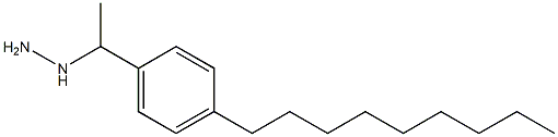 1-(1-(4-nonylphenyl)ethyl)hydrazine 结构式