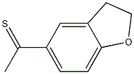 1-(2,3-dihydrobenzofuran-5-yl)ethanethione 结构式