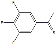 1-(3,4,5-trifluorophenyl)ethanethione 结构式