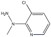1-(3-chloropyridin-2-yl)-1-methylhydrazine 结构式