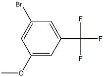 1-bromo-3-(trifluoromethyl)-5-methoxybenzene 结构式