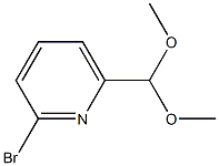 2-bromo-6-(dimethoxymethyl)pyridine 结构式