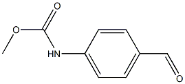 methyl 4-formylphenylcarbamate 结构式