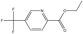 Ethyl 5-(trifluoromethyl)pyridine-2-carboxylate 结构式