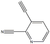 3-ethynylpicolinonitrile 结构式